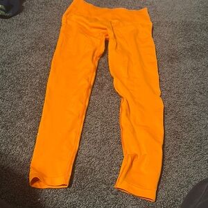 Vibrant Orange Oner Leggings New !